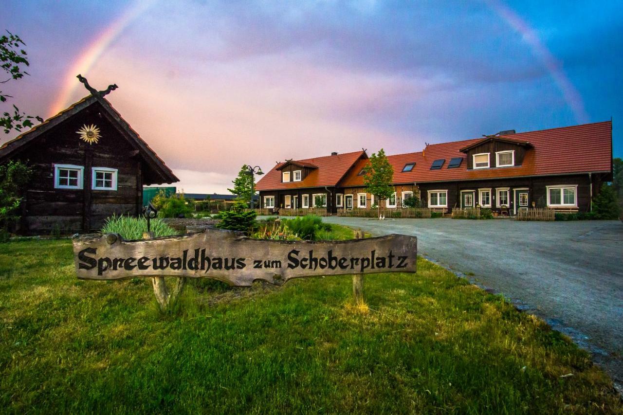 Spreewaldhaus Zum Schoberplatz Appartement Lübben Buitenkant foto