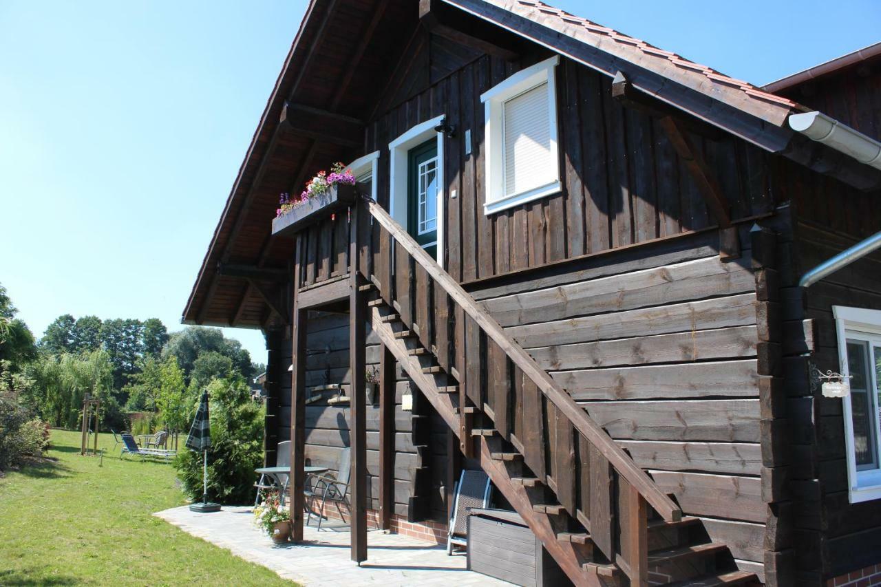 Spreewaldhaus Zum Schoberplatz Appartement Lübben Buitenkant foto