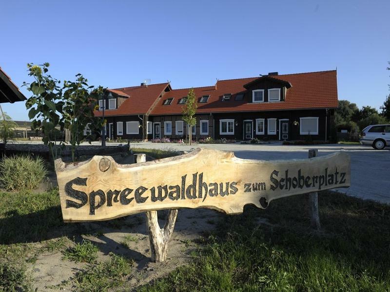 Spreewaldhaus Zum Schoberplatz Appartement Lübben Buitenkant foto