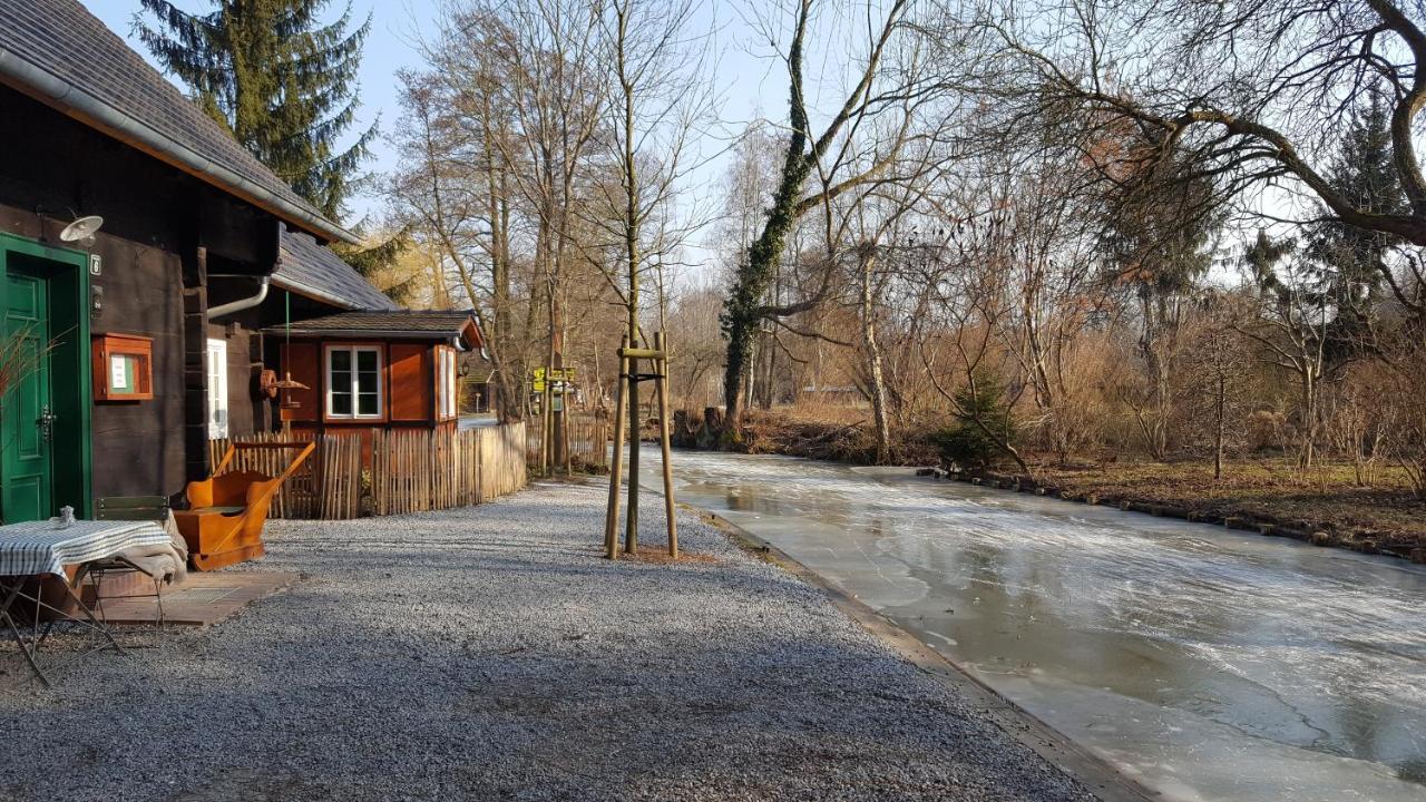 Spreewaldhaus Zum Schoberplatz Appartement Lübben Buitenkant foto